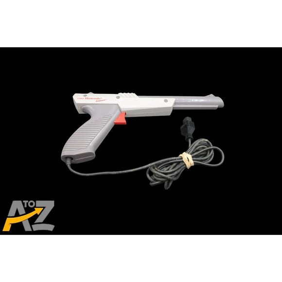 Original Official Zapper Gun NINTENDO NES Gray 1985 Duck Hunt NES-005 - Picture 2 of 12